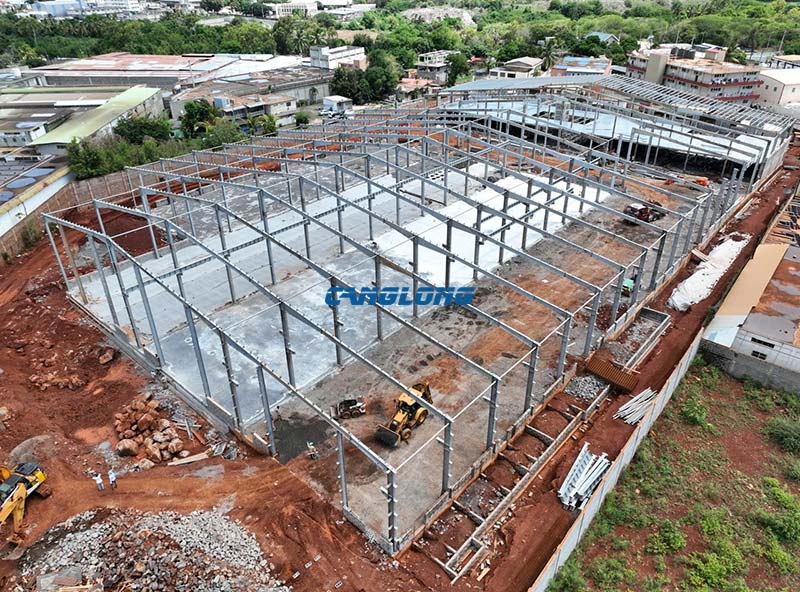 Mauritius Factory Building Installation