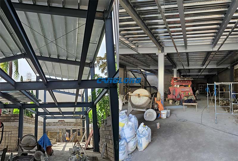 Philippine Two-story Warehouse Construction