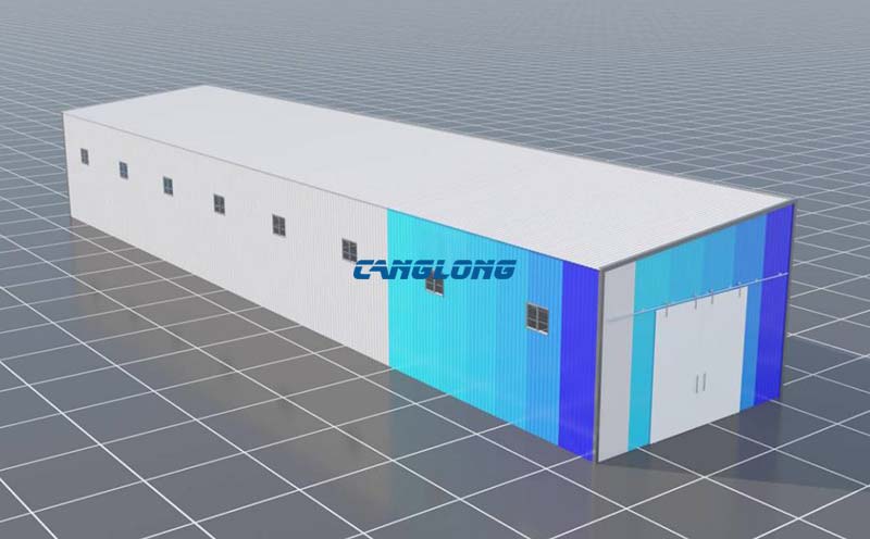 USA Commercial Building 3D model