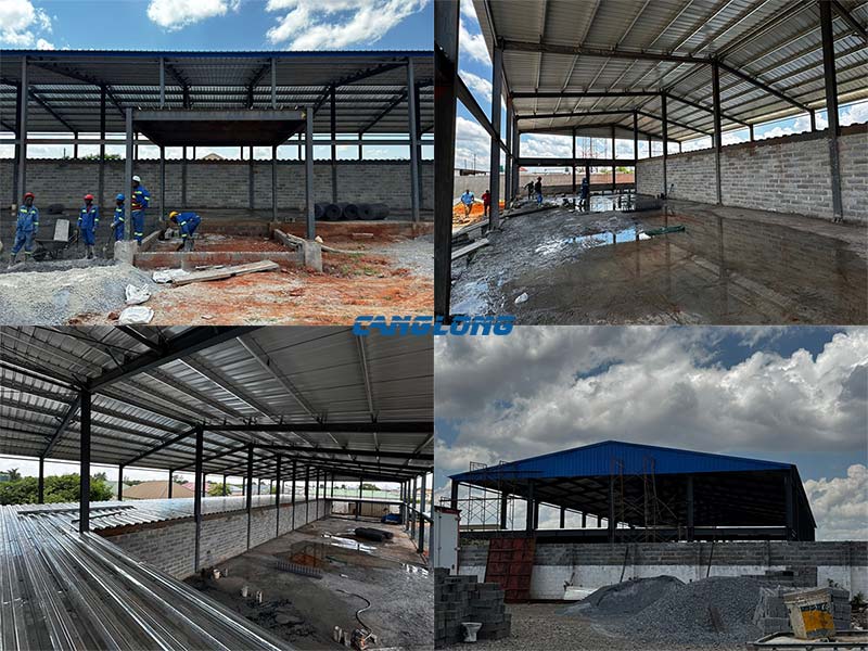 Zambia Mezzanine Warehouse Installation