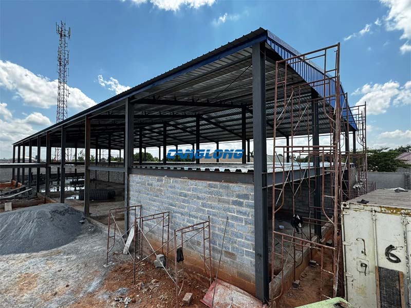 Zambia Mezzanine Warehouse Construction