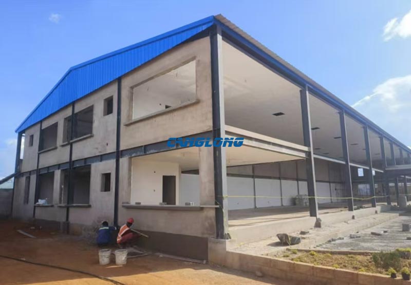 Zambia Mezzanine Warehouse Construction