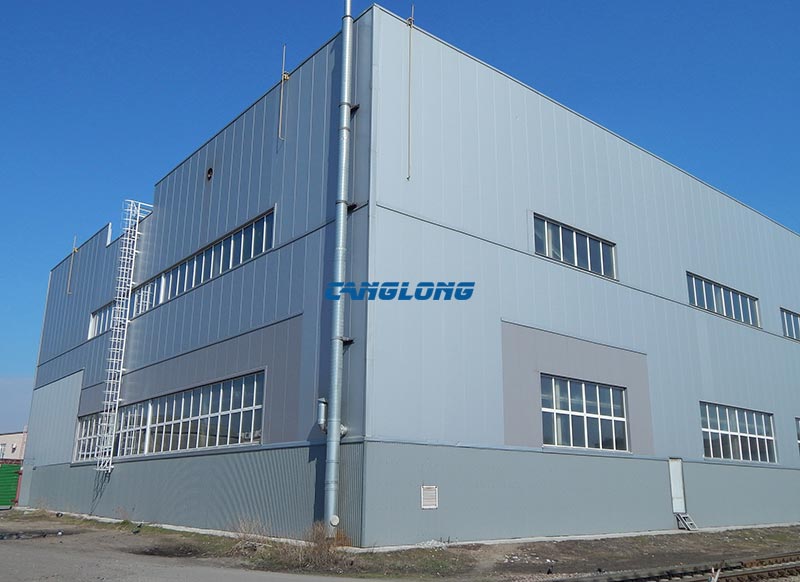 double-layer factory building