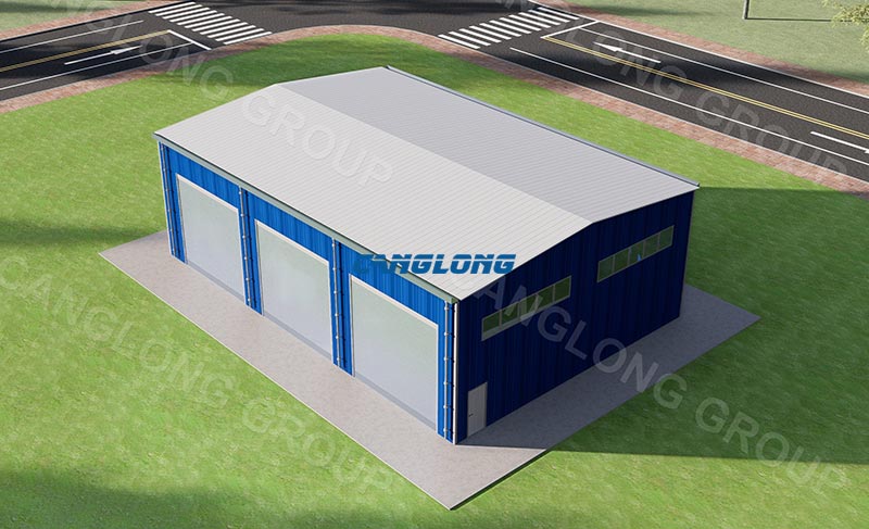 USA Workshop Building 3D model