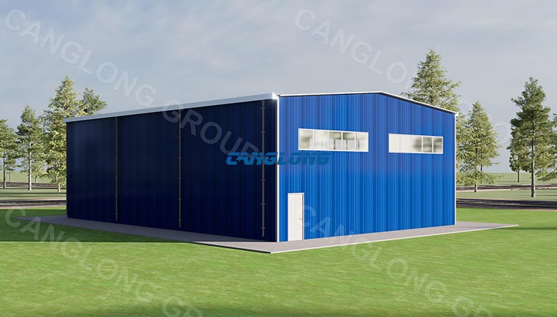 USA Workshop Building 3D model