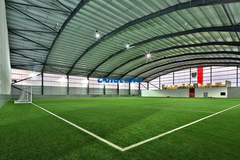 steel structure indoor football field