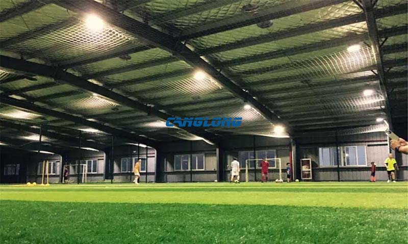steel structure indoor football field
