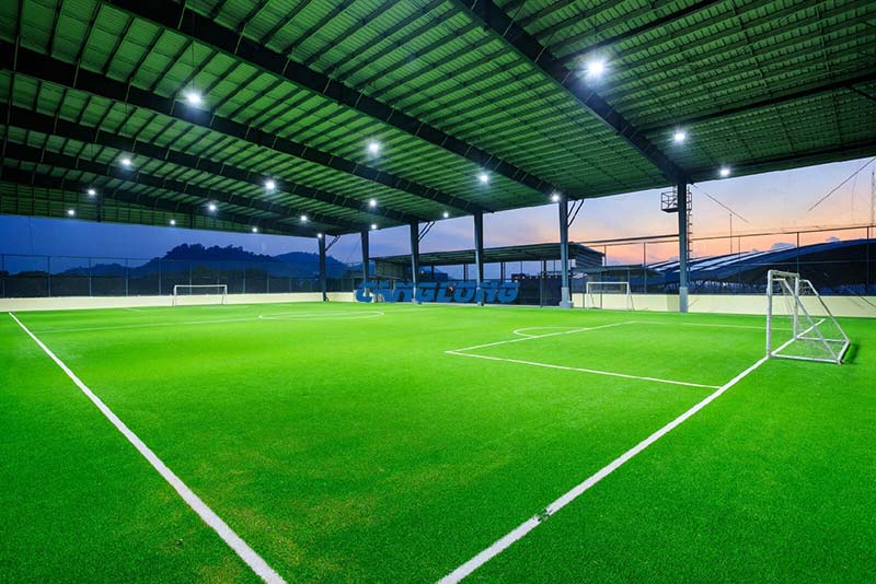 steel structure indoor football field
