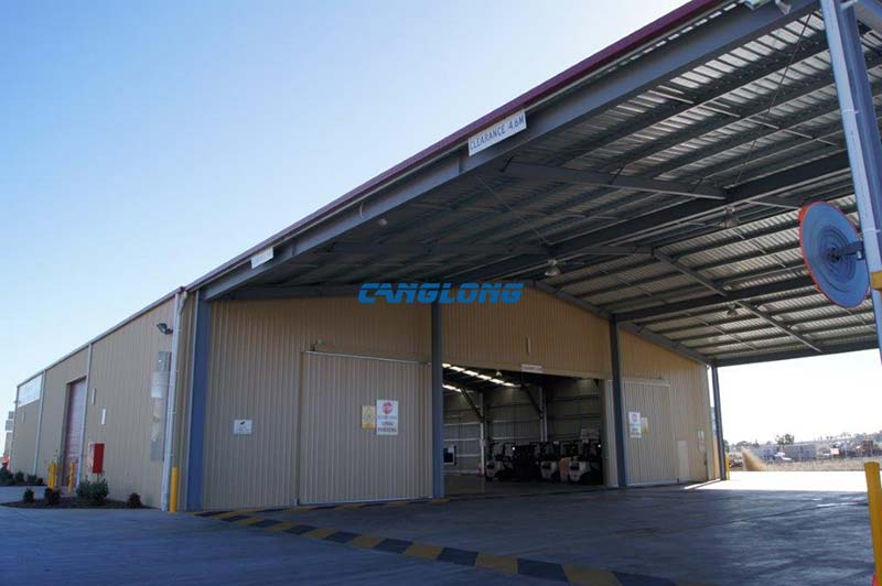 Industrial Steel Shed Building
