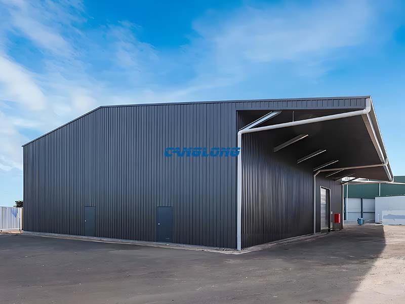 Industrial Steel Shed Building