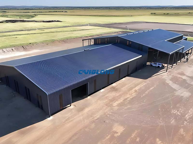 Industrial Steel Shed Building