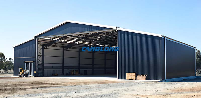 Industrial Steel Shed Building