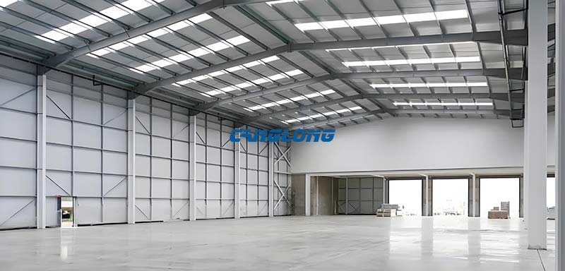 Industrial Steel Shed Building