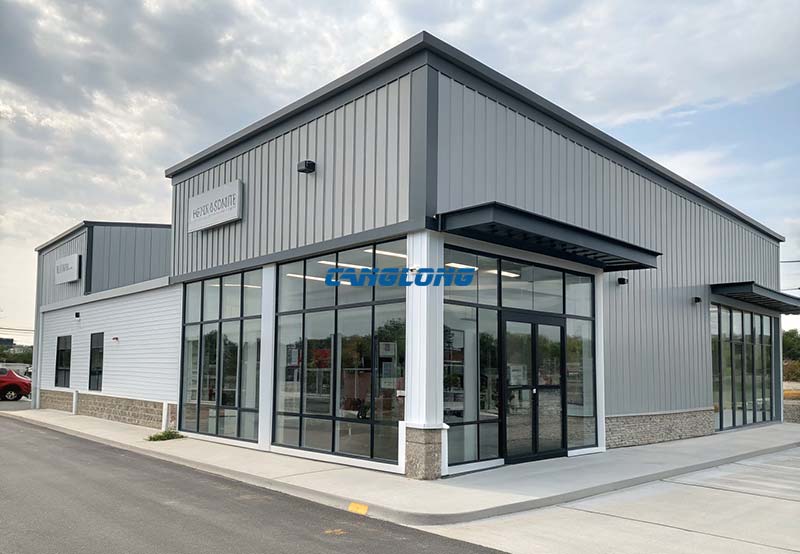 Steel Structure Supermarket Building