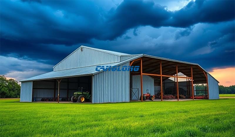 Farm Machinery Storage Shed