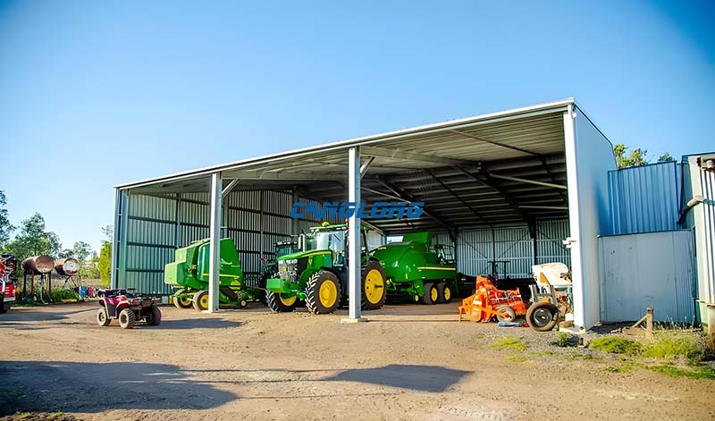 Farm Shed For Machinery Storage