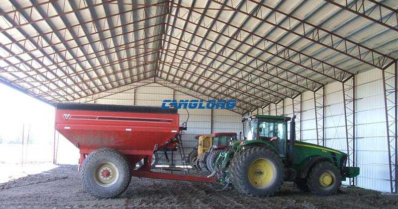 Farm Machinery Storage Shed