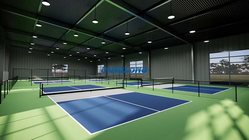 Pickleball Court Steel Building