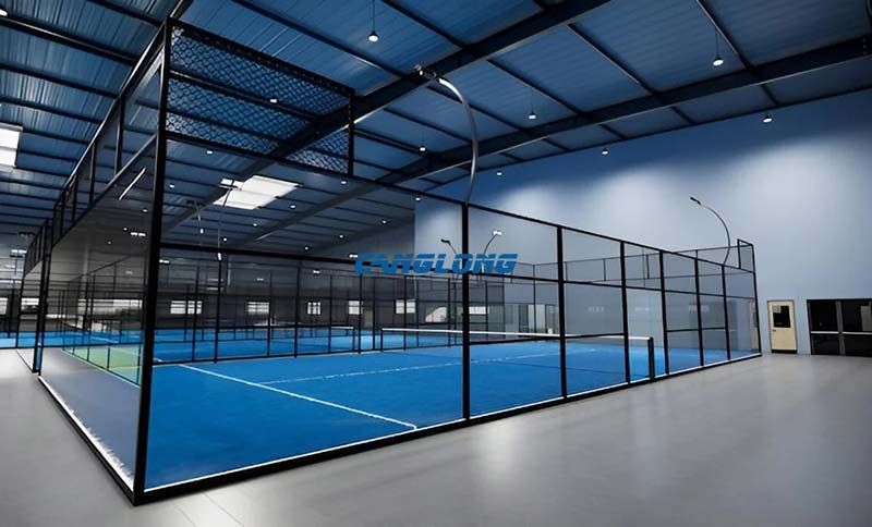 Steel Structure Pickleball Court