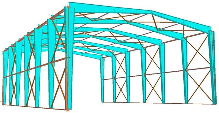 metal warehouse structure