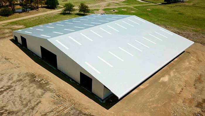 metal warehouse building