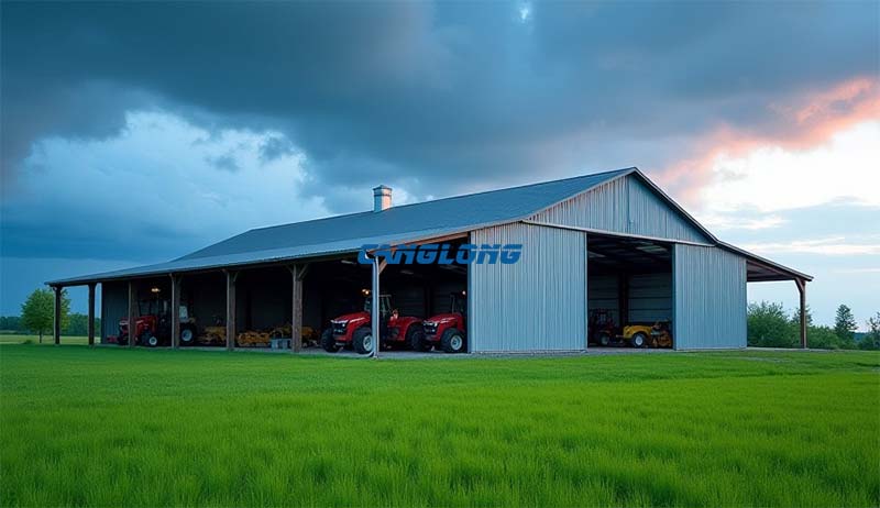 Agricultural Vehicle Garage