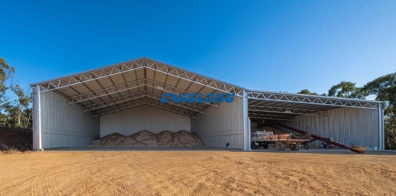 Steel Agricultural Storage Shed