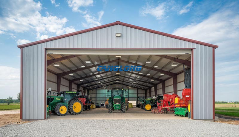 Steel Agricultural Storage Shed