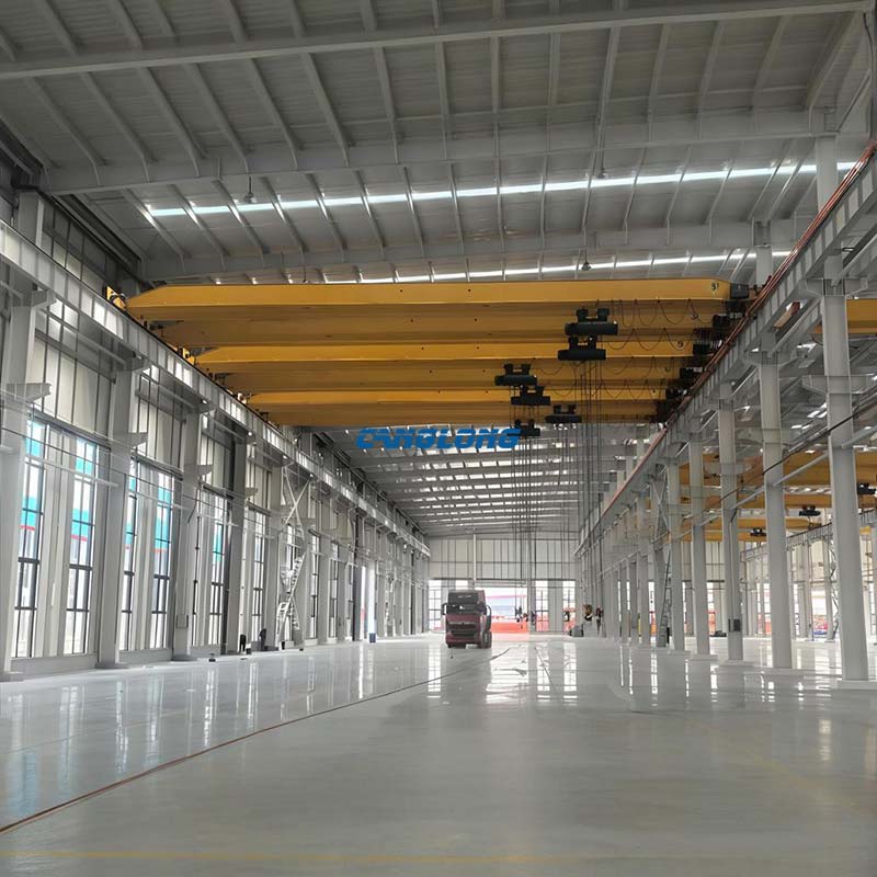 Factory Building With Crane