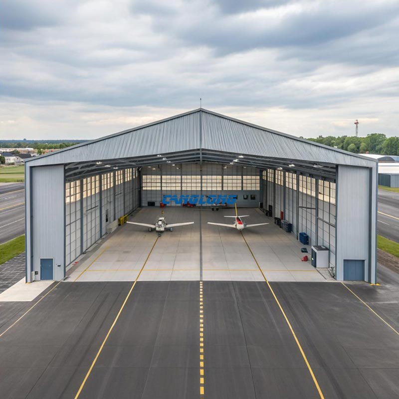 Double Slope Hangar