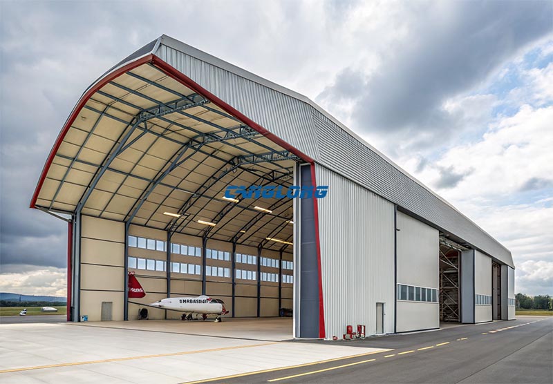 Double Slope Hangar