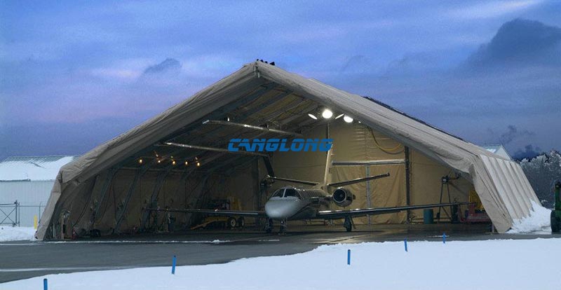 Double Slope Hangar