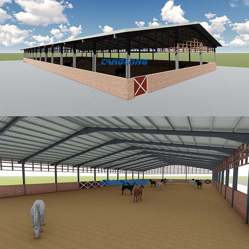 Steel Structure Horse Stable