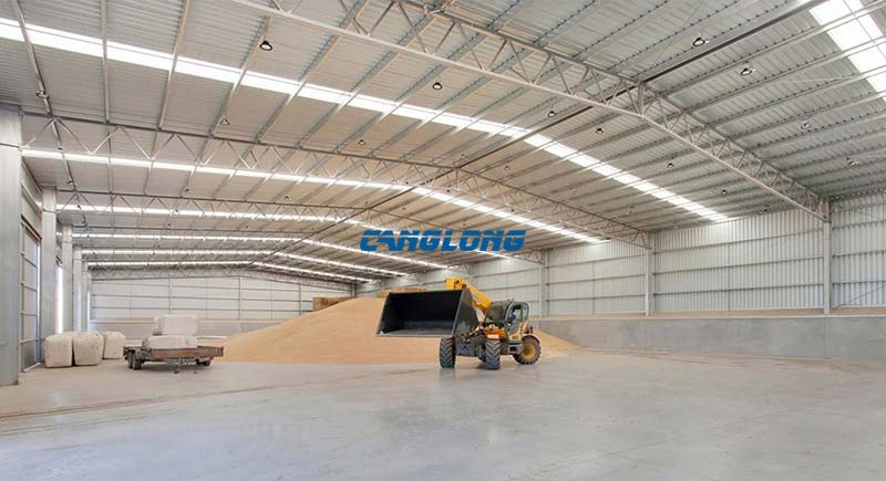 Grain Storage Steel Warehouse