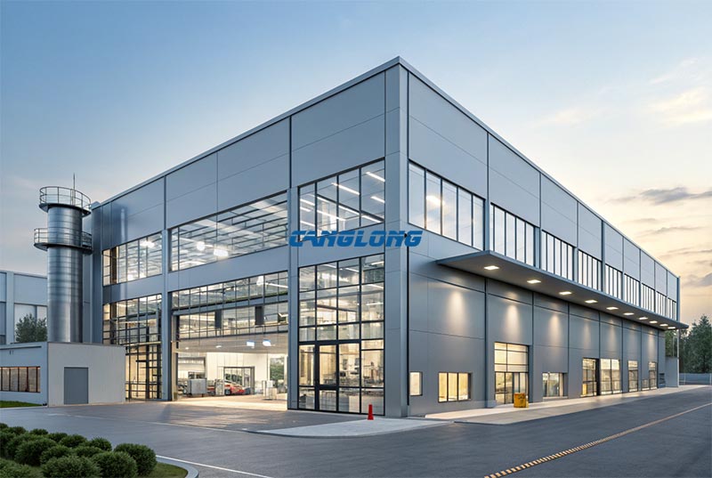 Steel Industry Factory Building