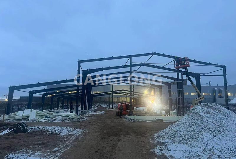 How to build a steel structure warehouse in Lithuania?