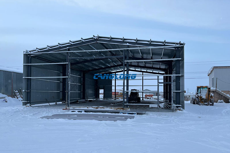 Canada Prefab Warehouse Installation
