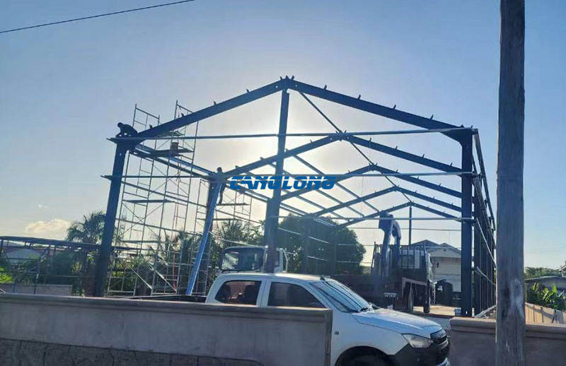 Trinidad and Tobago Metal Warehouse Installation