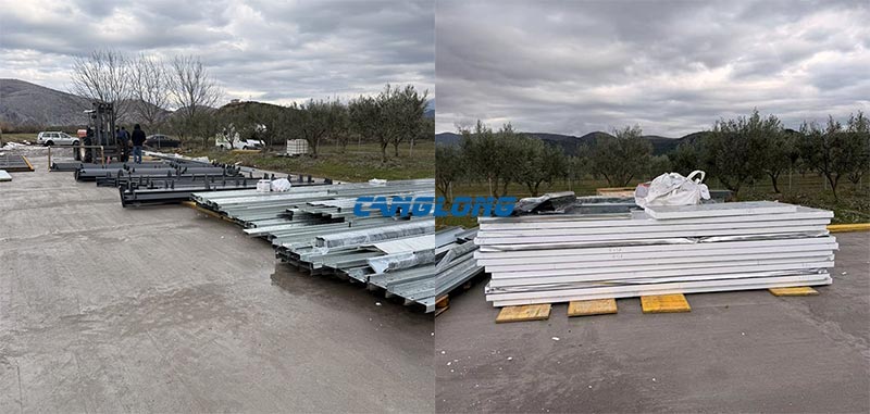 Albania Chicken House Project Kit Arrives