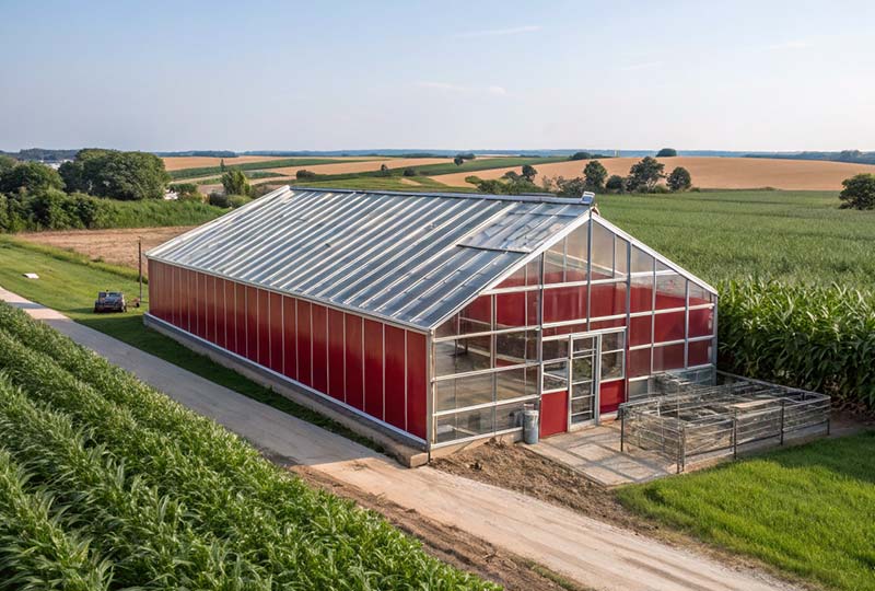 Why are Chilean farmers turning to lightweight steel frames?