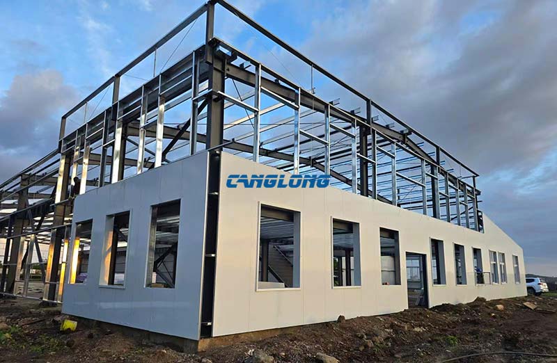 Tanzania Factory With Office Installation