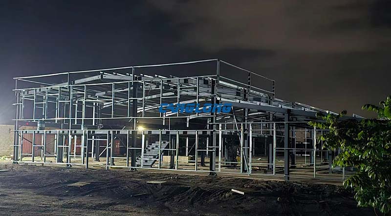 Tanzania Factory Building Installation