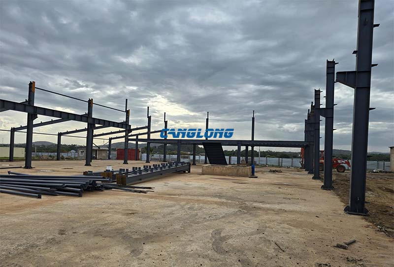 Tanzania Factory Building Installation