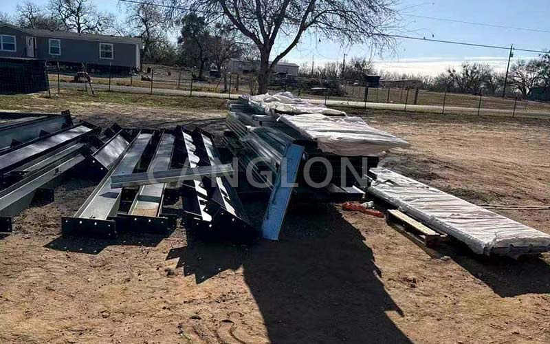 Warehouse Steel Structure Arrived