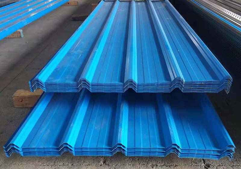 Single-Layer Corrugated Steel Sheets