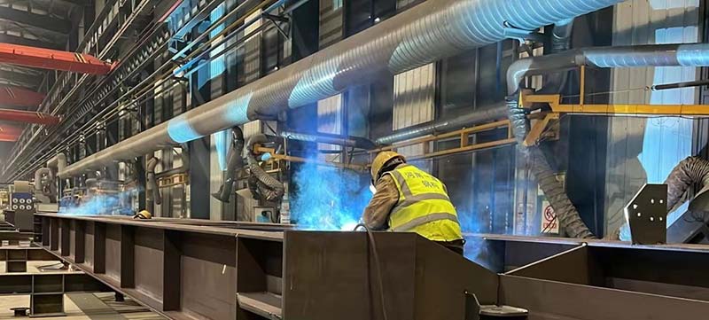 steel structure fabrication