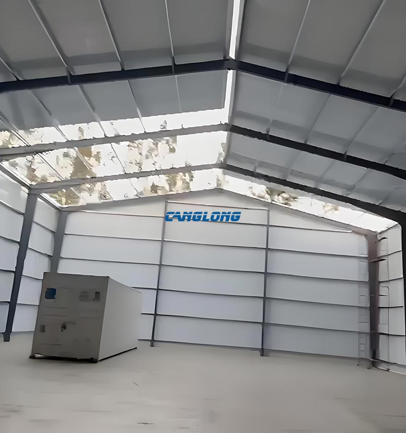 Chile Steel Warehouse Construction