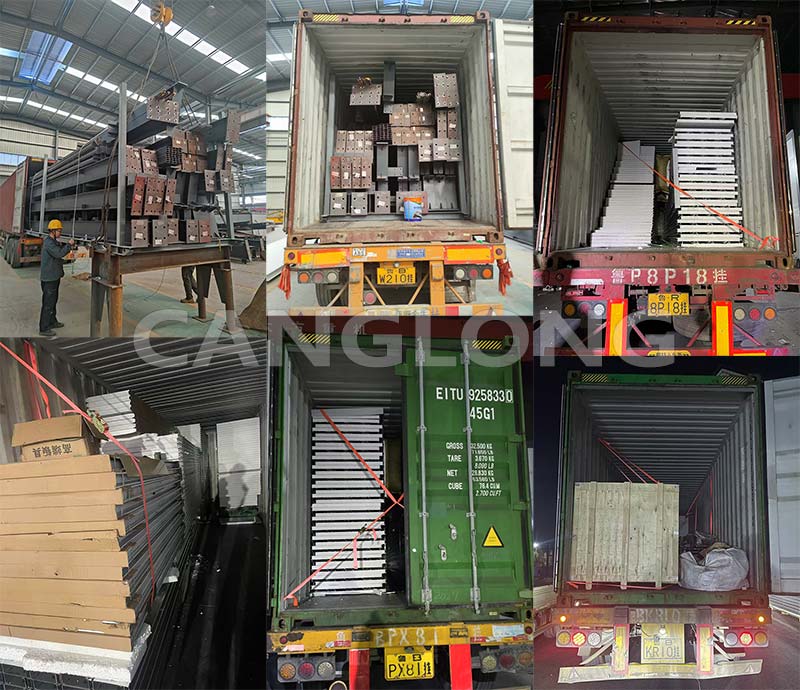 Chile Steel Warehouse Kits Shipment