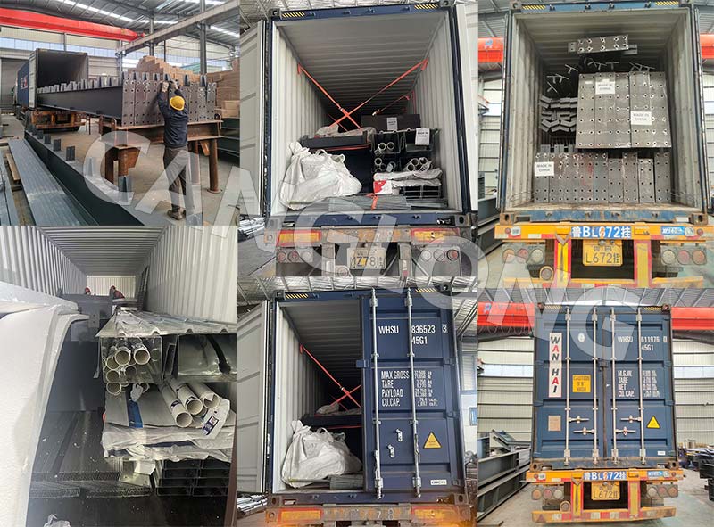 Philippine Pickleball Court Steel Structure Kits Shipment