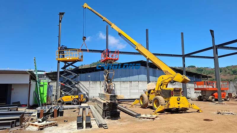 Costa Rica Two Story Warehouse Installation
